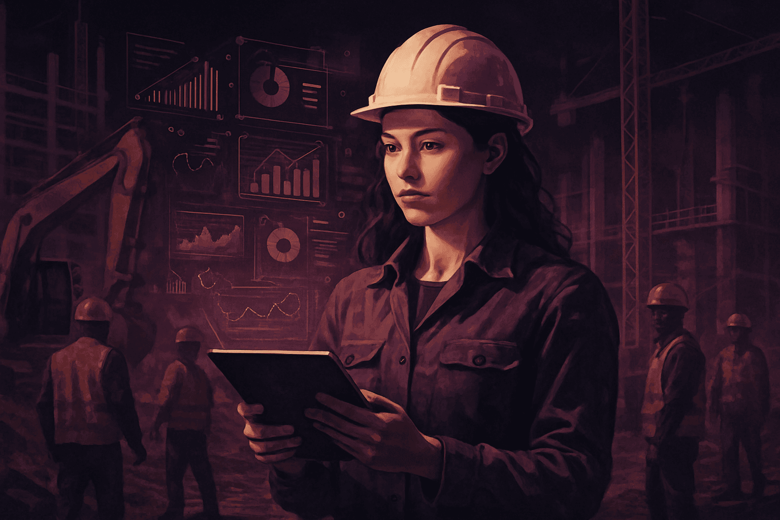 Brief IA : Sarah Buchner : charpentière devenue leader IA en construction