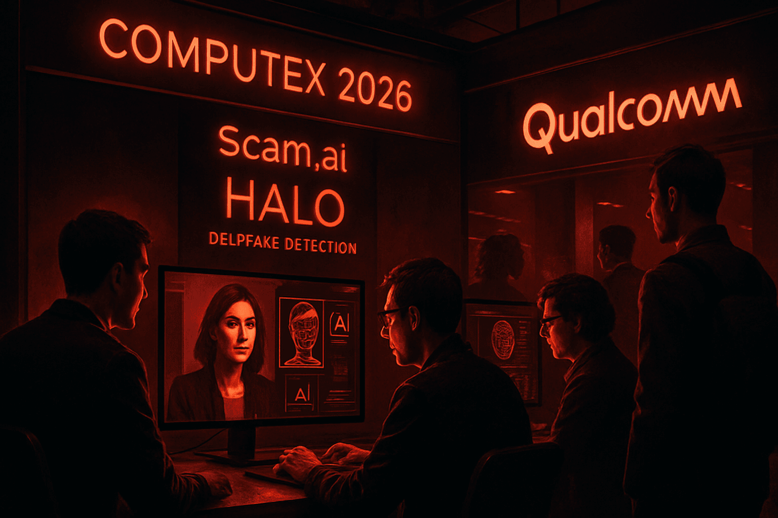 Brief IA : Scam.ai et Qualcomm : alliance contre les deepfakes