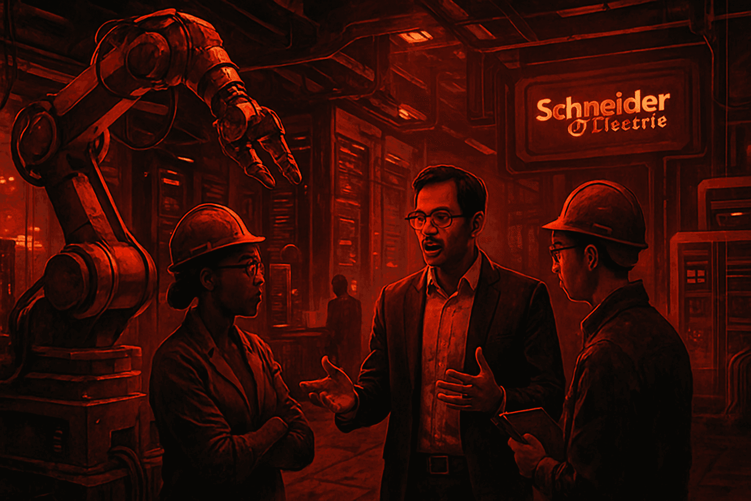 Brief IA : Schneider Electric et l'IA : révolution industrielle en marche