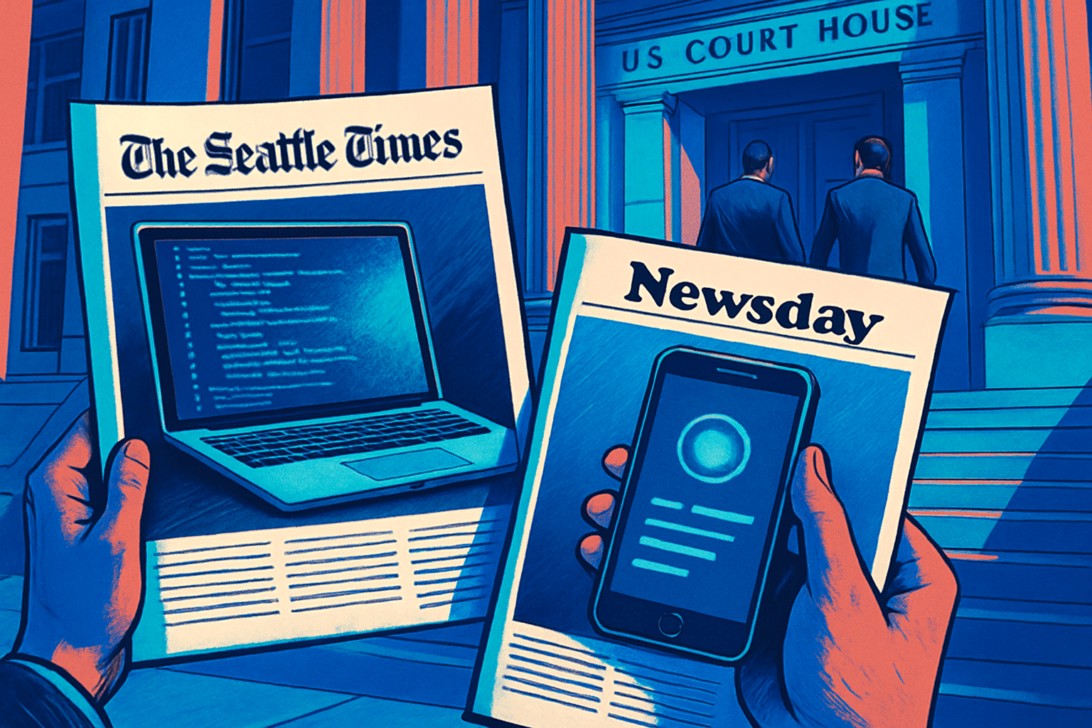 Brief IA : Seattle Times et Newsday attaquent OpenAI et Microsoft