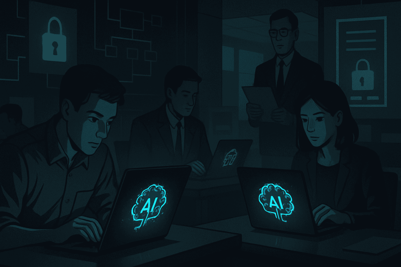 Brief IA : Shadow AI : quand la complexité des règles pousse à l'ombre