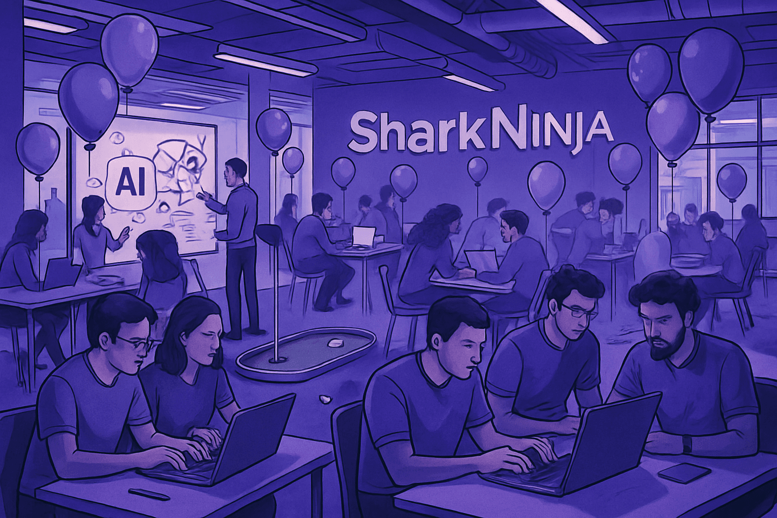 Brief IA : SharkNinja secoue ses équipes avec un hackathon IA audacieux