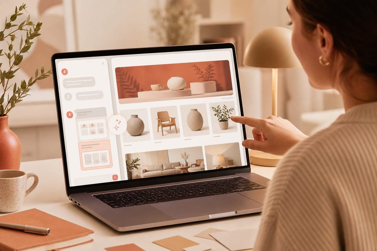 Brief IA : Shopify lance Canvas, création de boutique par chat IA