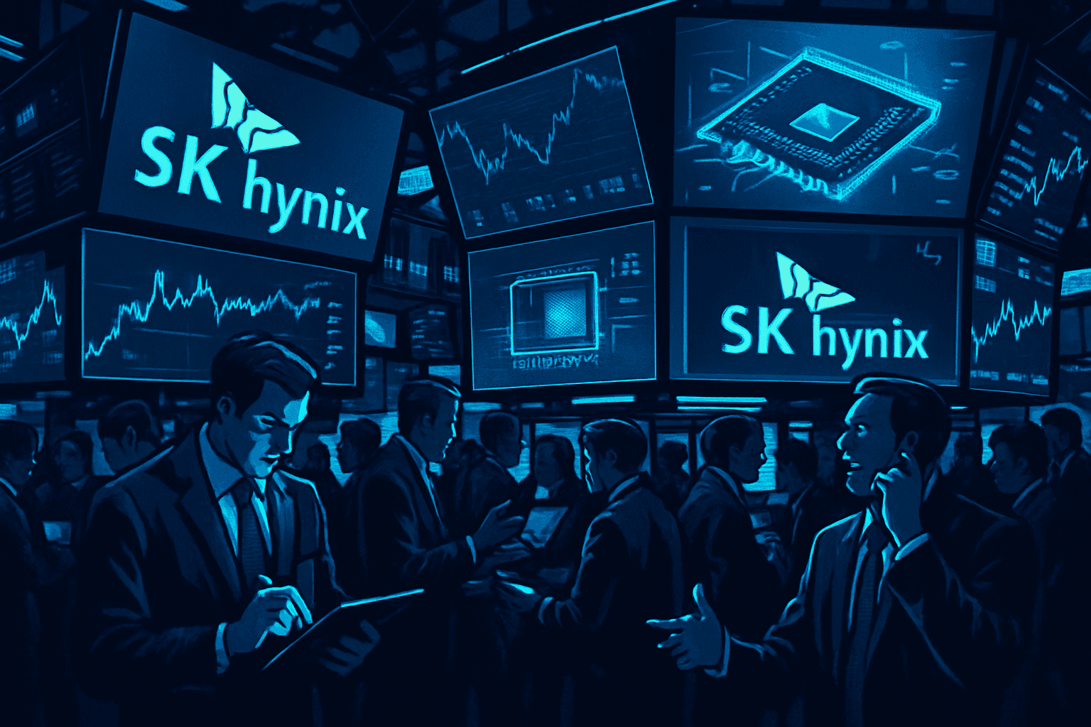 Brief IA : SK Hynix : la mémoire HBM, nouvel eldorado de l'IA, attire Wall Street