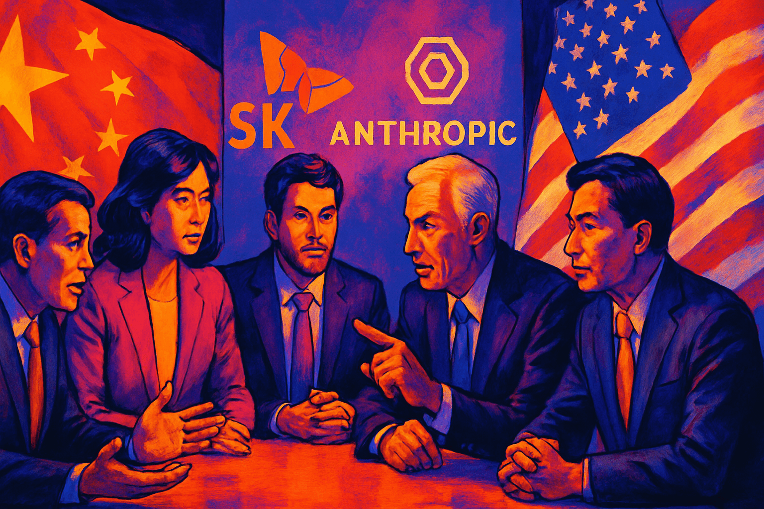 Brief IA : SK Telecom et Chine : crise chez Anthropic après intervention US