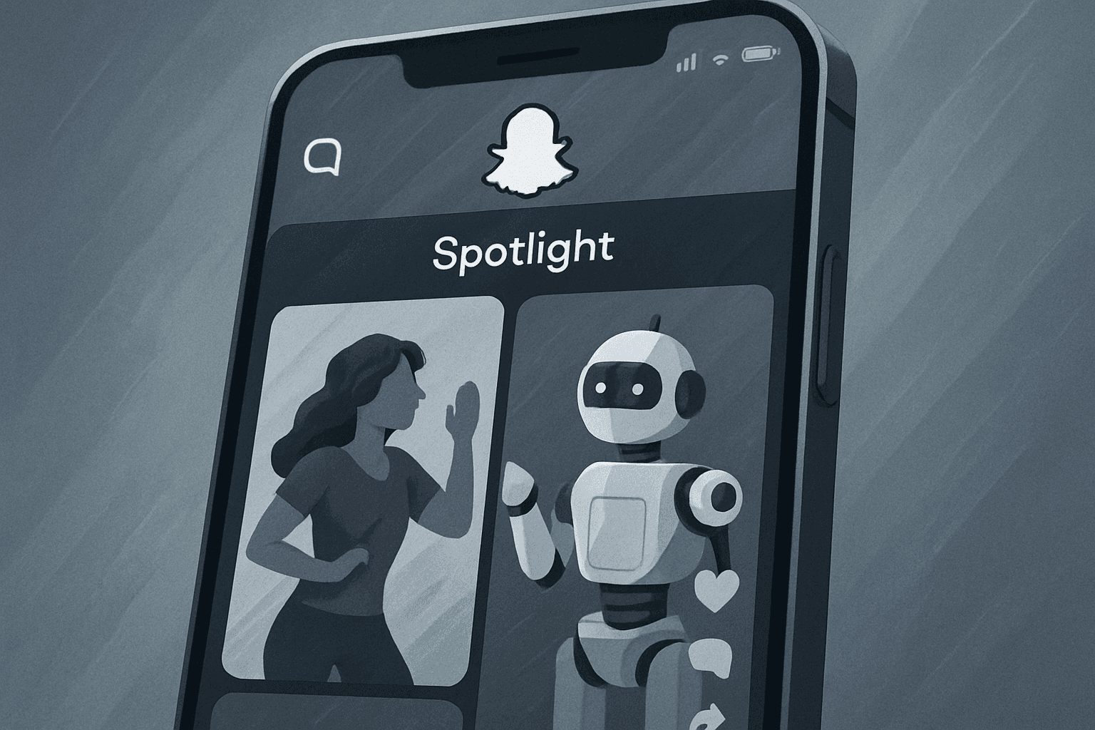 Brief IA : Snapchat bannit les vidéos IA pour favoriser l'authenticité