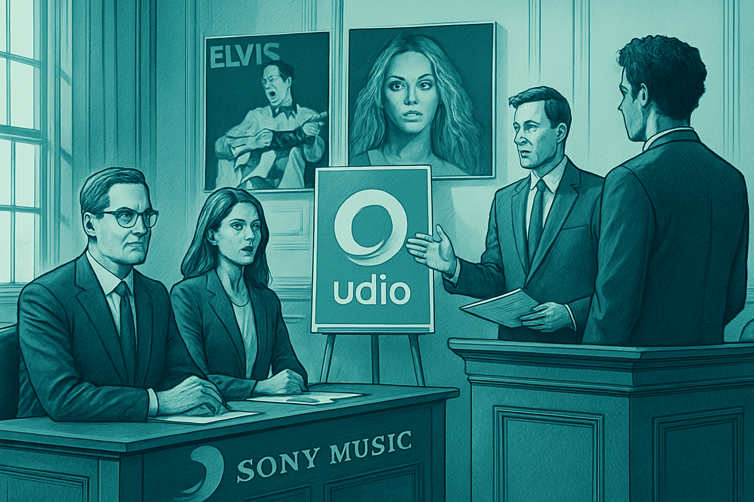 Brief IA : Sony attaque Udio pour 30 000 violations de droits d'auteur musicaux