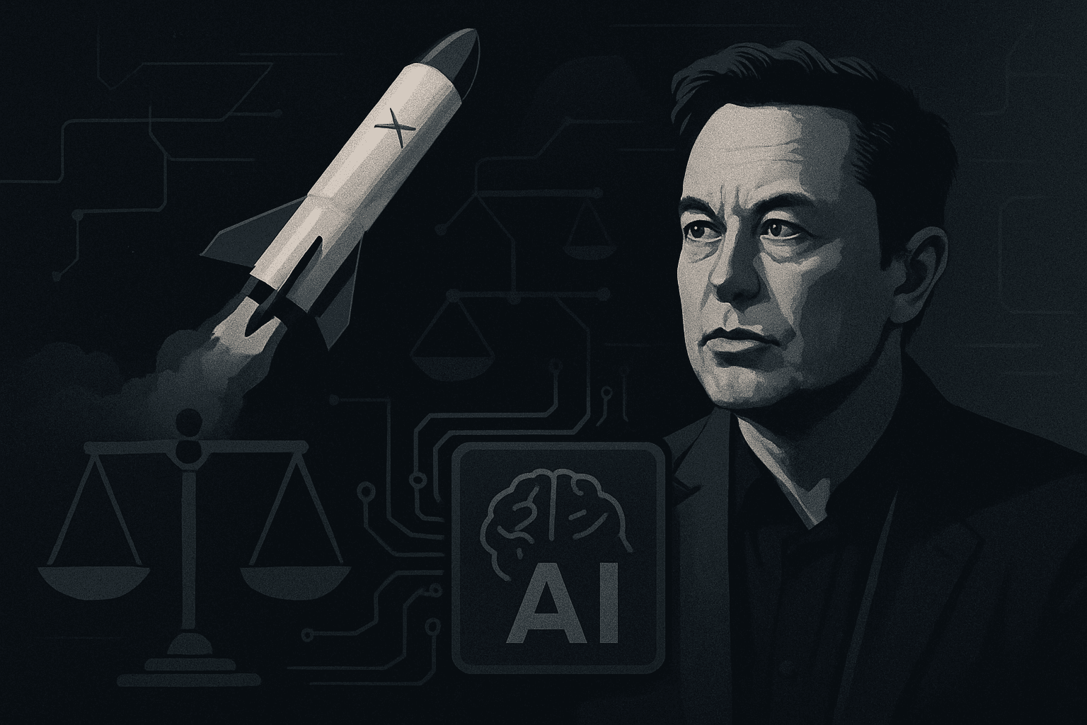 Brief IA : SpaceX alerte sur les dangers éthiques de l'IA Grok d'Elon Musk