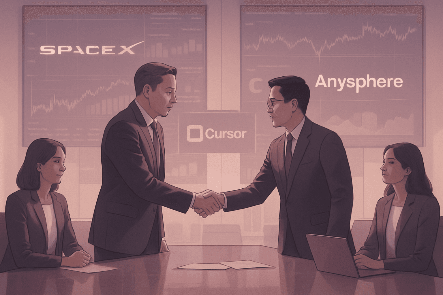 Brief IA : SpaceX et Cursor : une acquisition record pour 2026
