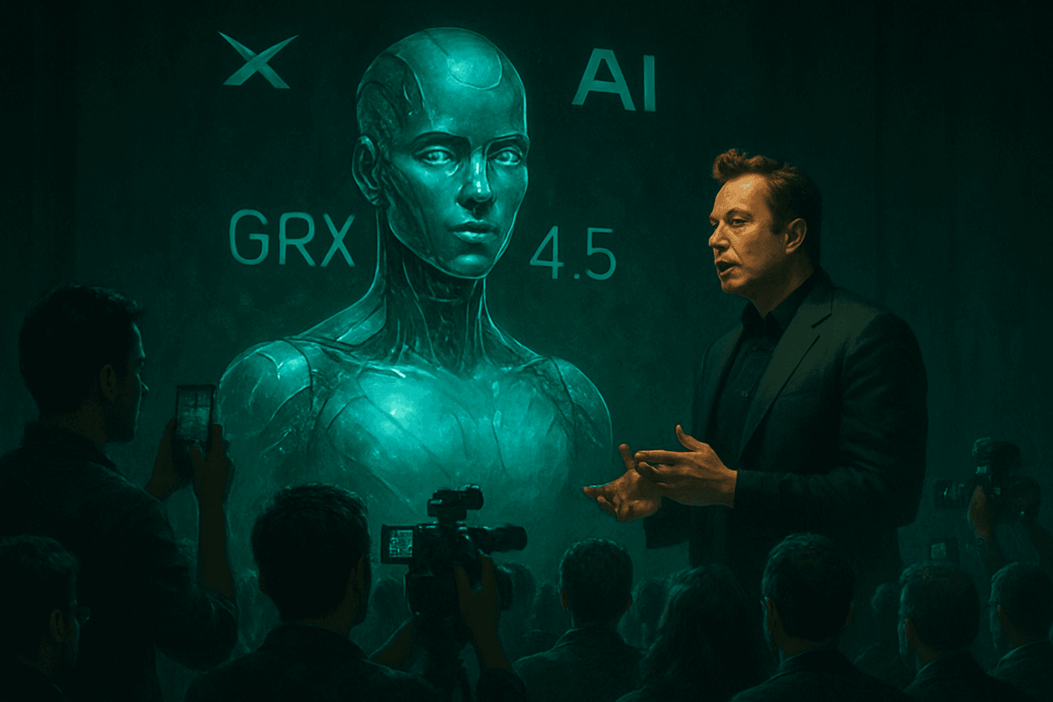 Brief IA : SpaceXAI dévoile Grok 4.5 : le défi d'Elon Musk à Opus d'Anthropic