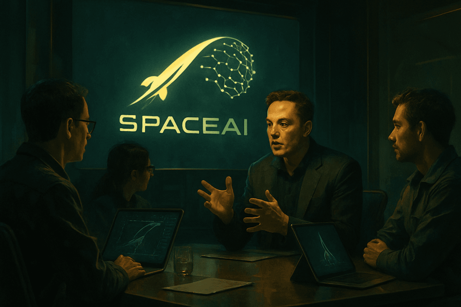 Brief IA : SpaceXAI : Elon Musk fusionne IA et espace avec un nouveau nom