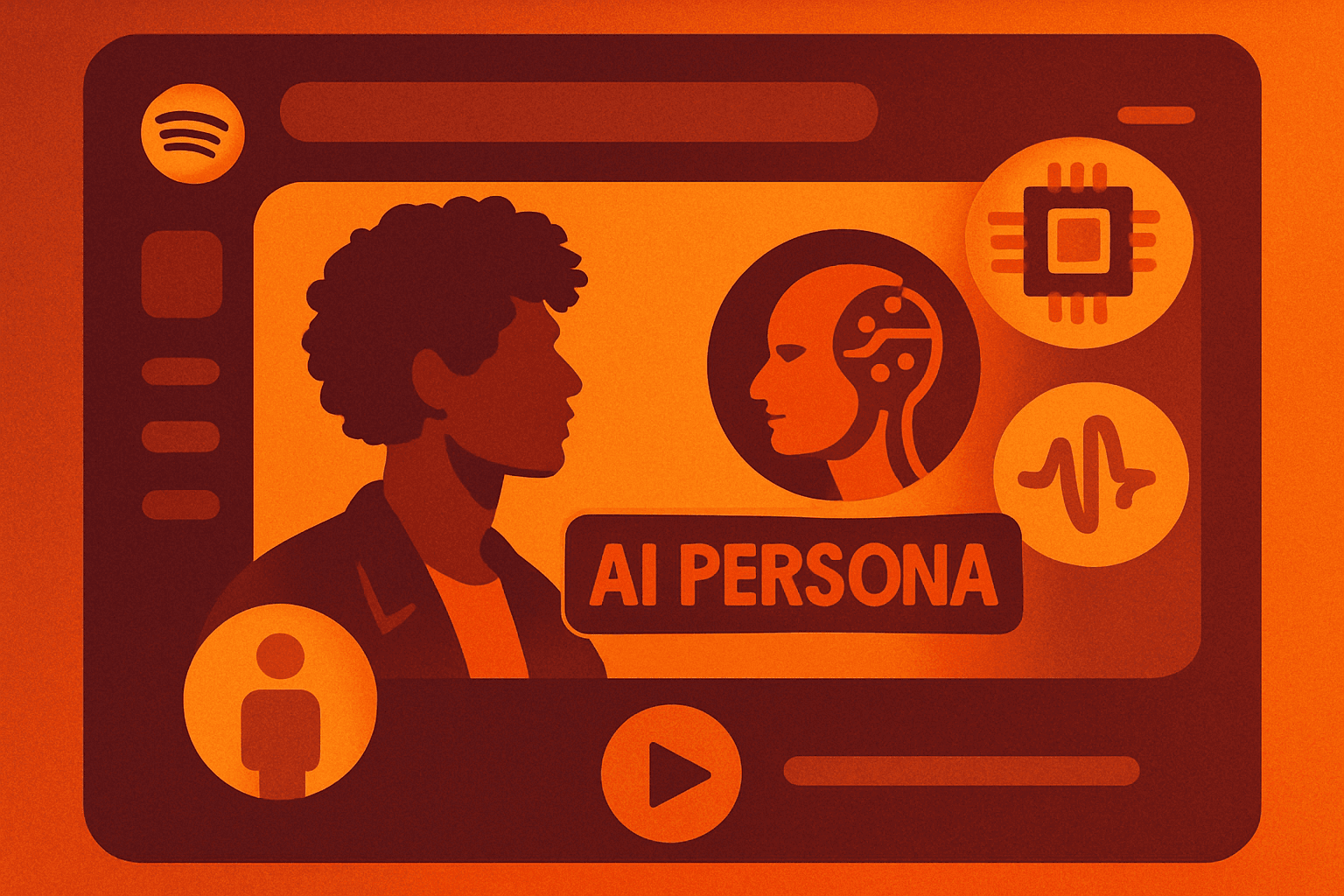 Brief IA : Spotify distingue les artistes IA avec le label AI Persona
