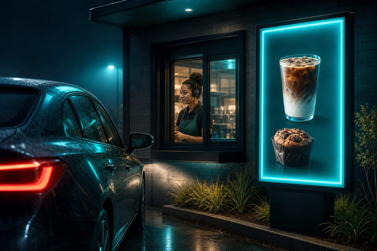 Brief IA : Starbucks prépare des tests IA au drive-in dès 2027