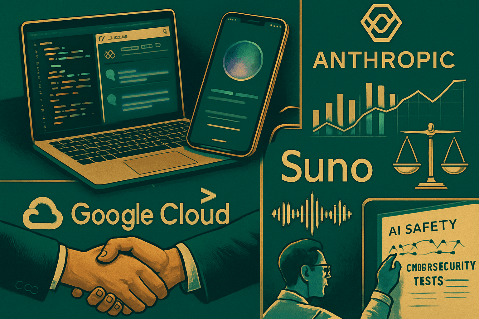 Brief IA : Suno, Anthropic, Siri : entre restrictions et lancements
