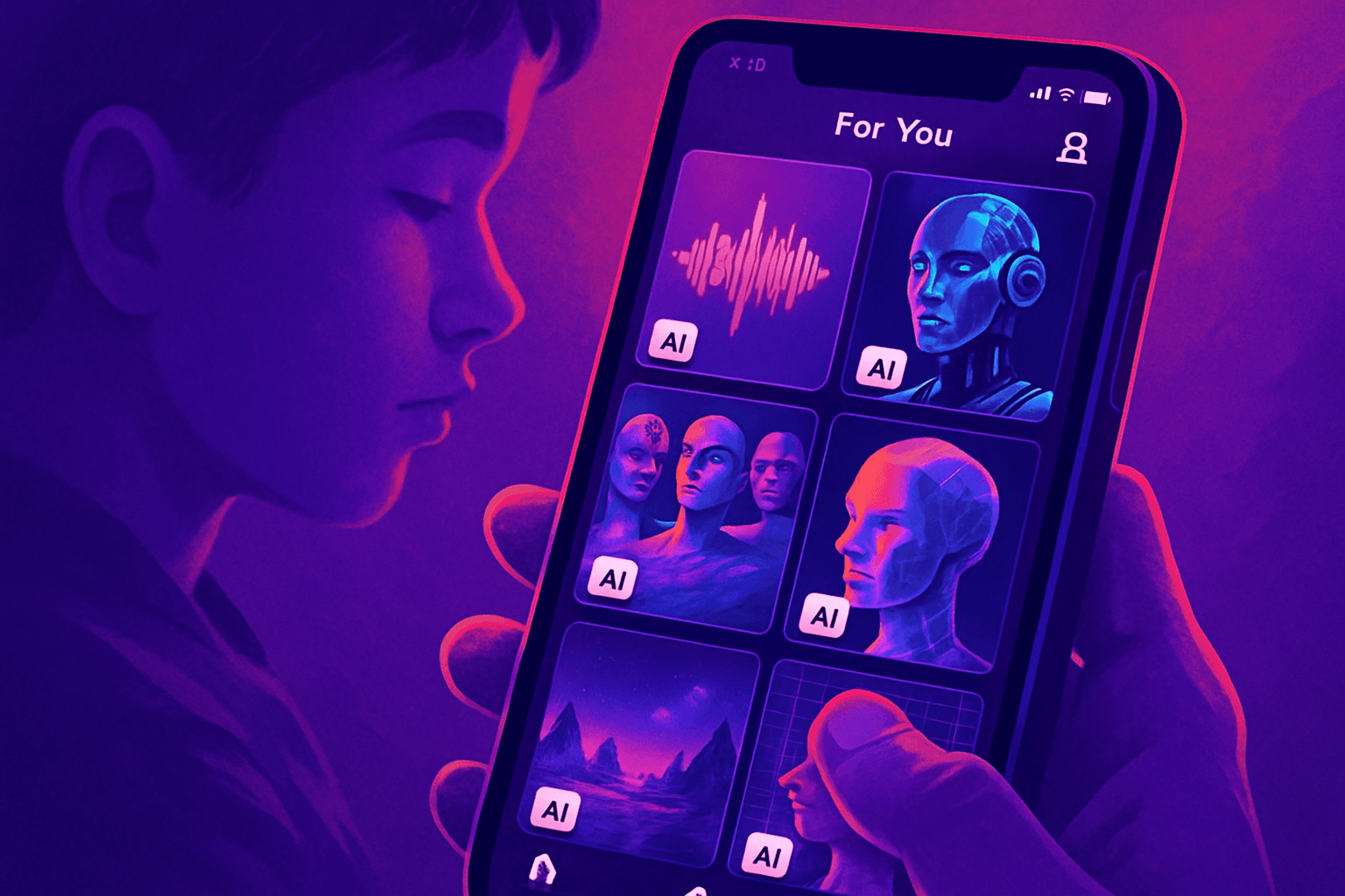 Brief IA : TikTok submergé par l'AI slop : un défi majeur