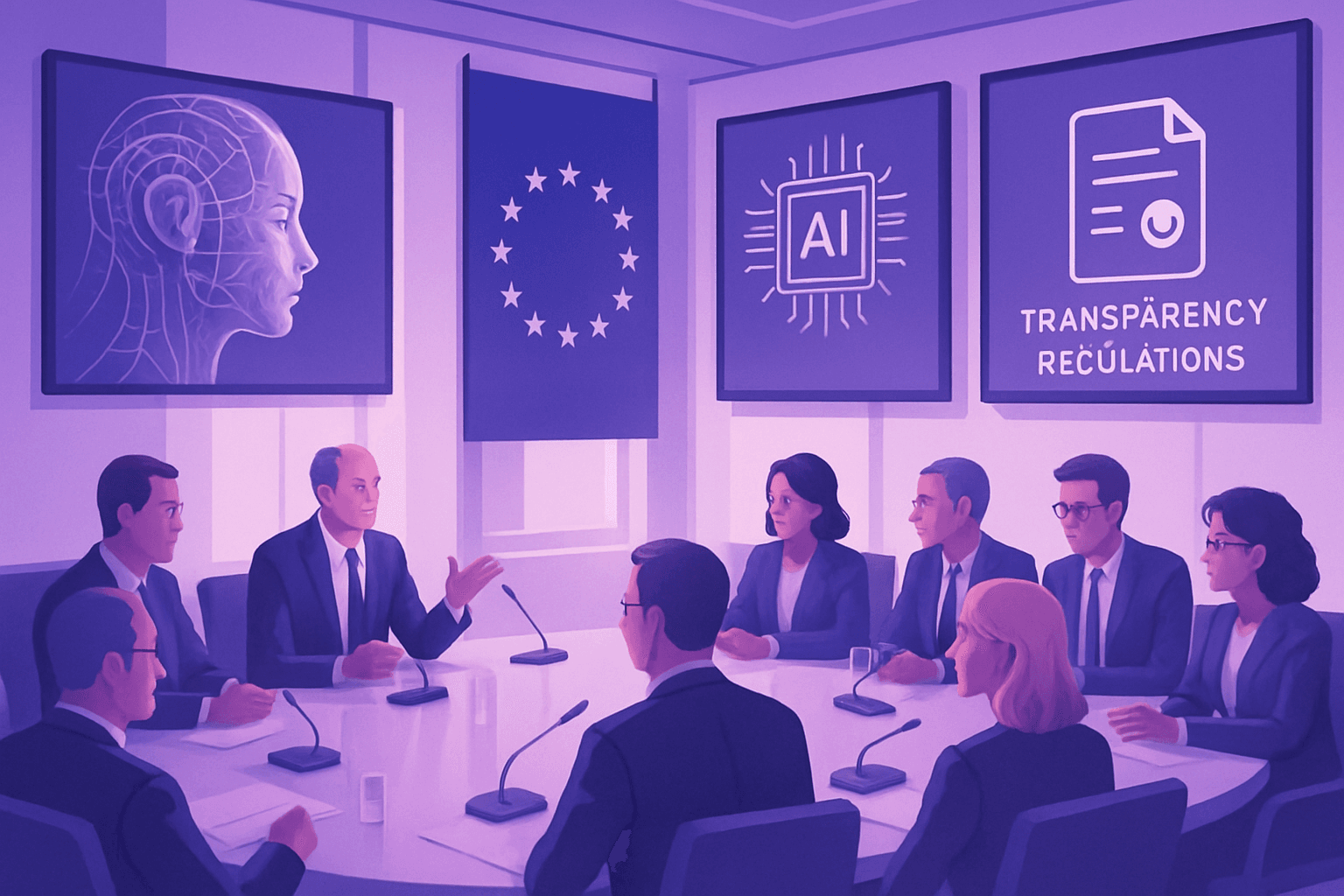 Brief IA : Transparence IA : l'UE impose de nouvelles règles strictes