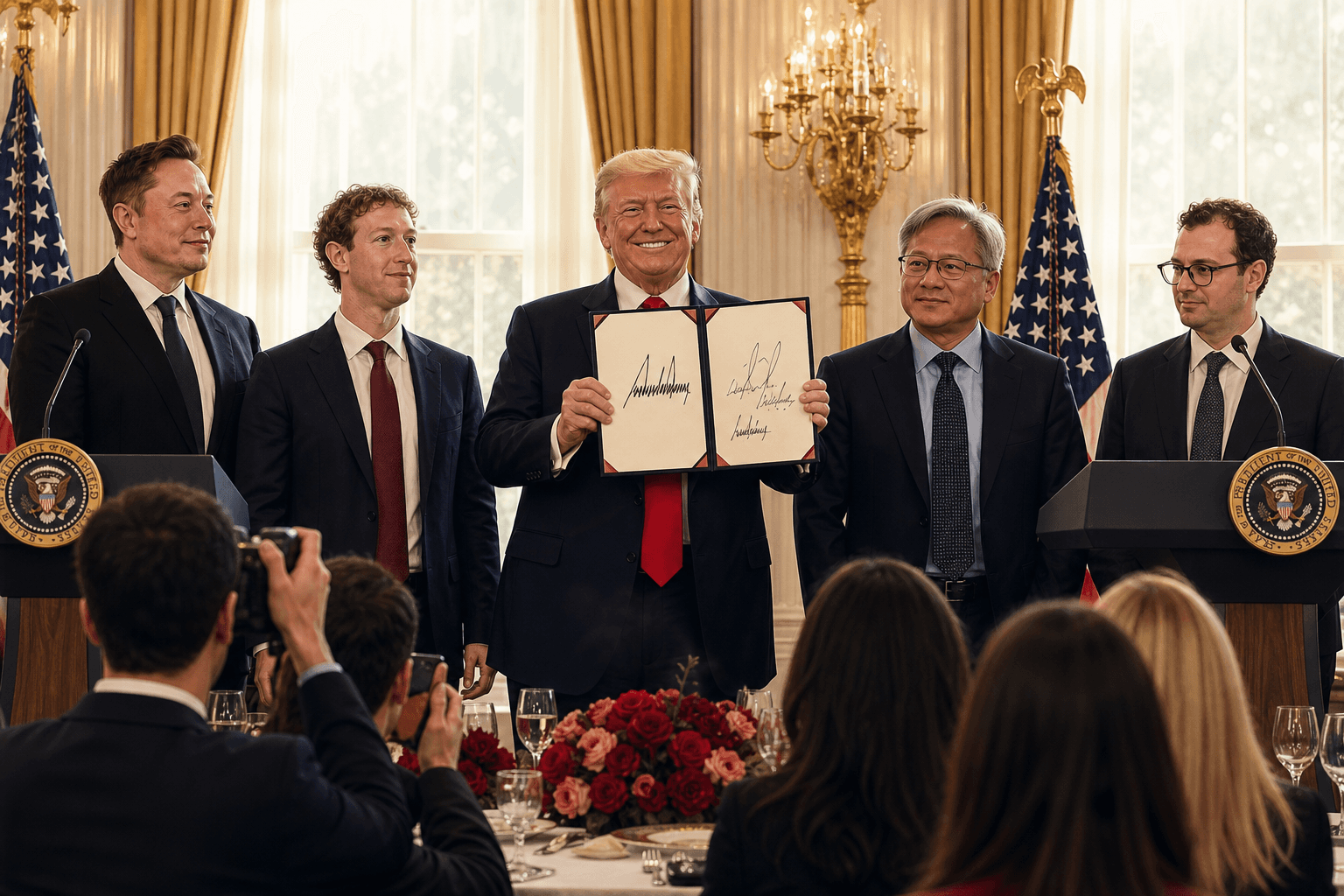 Brief IA : Trump signe un accord sur la Super Intelligence sans sanctions