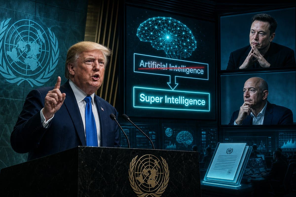 Brief IA : Trump veut imposer « super intelligence » à la place d’IA