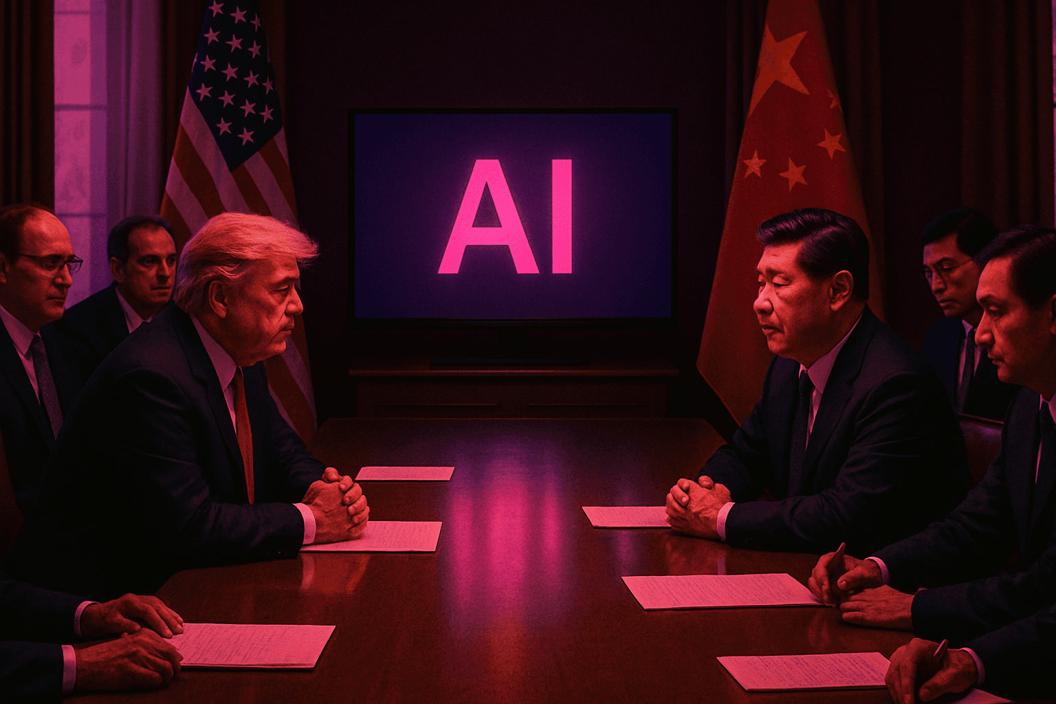 Brief IA : Trump–Xi : l’IA au menu, peu d’accords vérifiables attendus