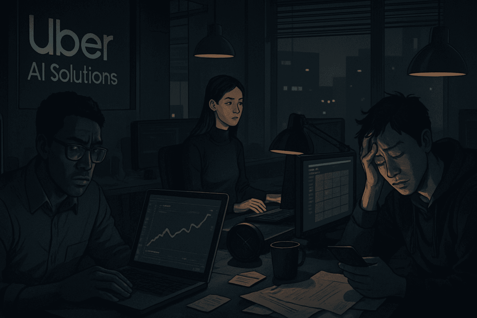 Brief IA : Uber AI : salaires élevés mais horaires instables