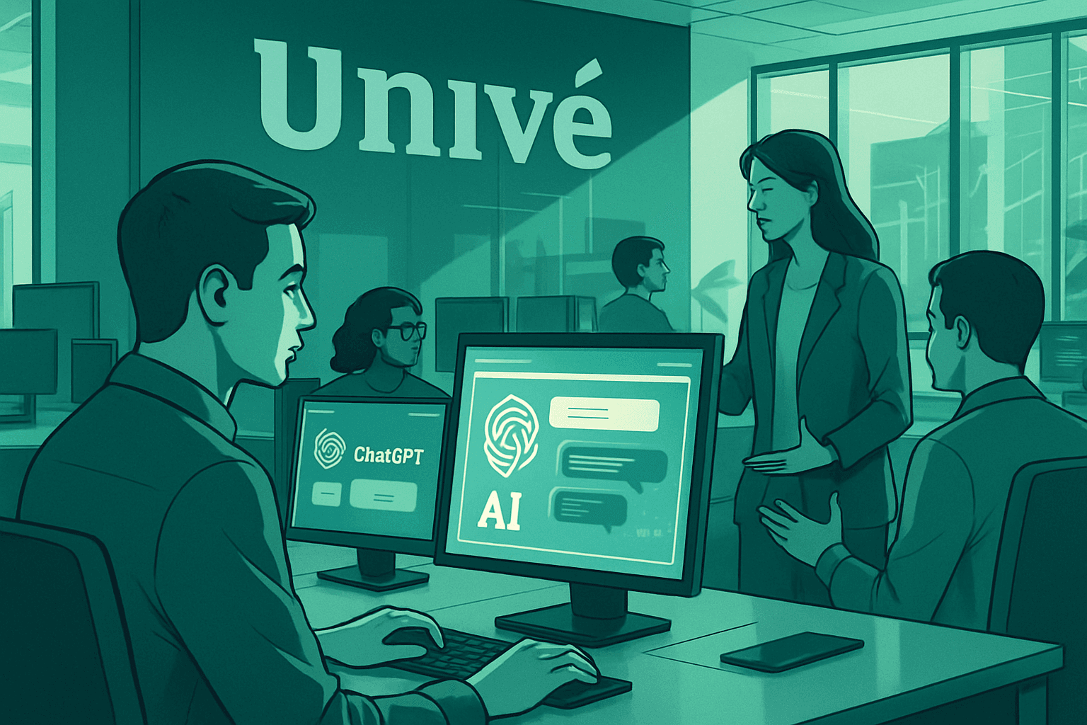 Brief IA : Univé transforme son personnel avec l'IA et ChatGPT