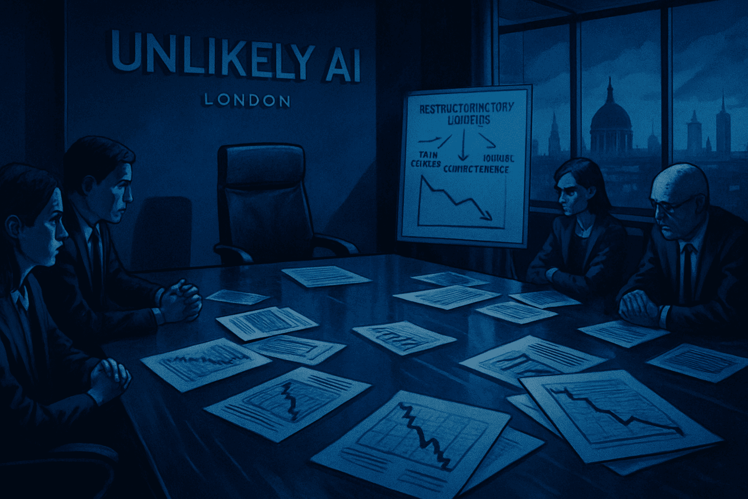 Brief IA : Unlikely AI : départs de cadres et pertes croissantes