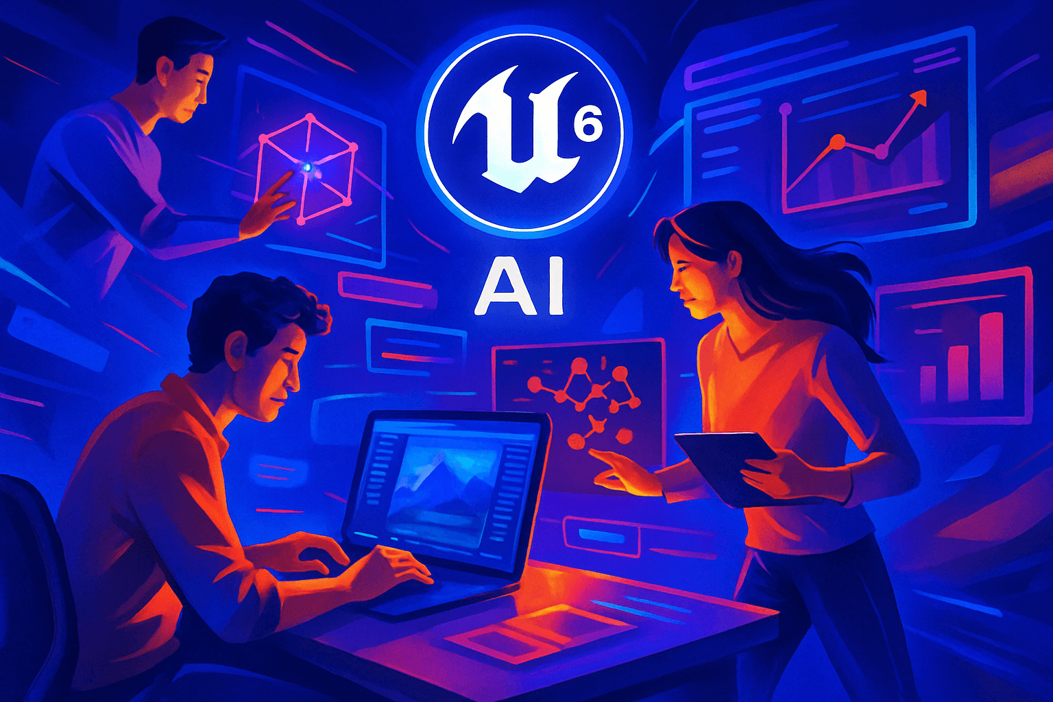 Brief IA : Unreal Engine 6 : l'IA intégrée booste la création de jeux