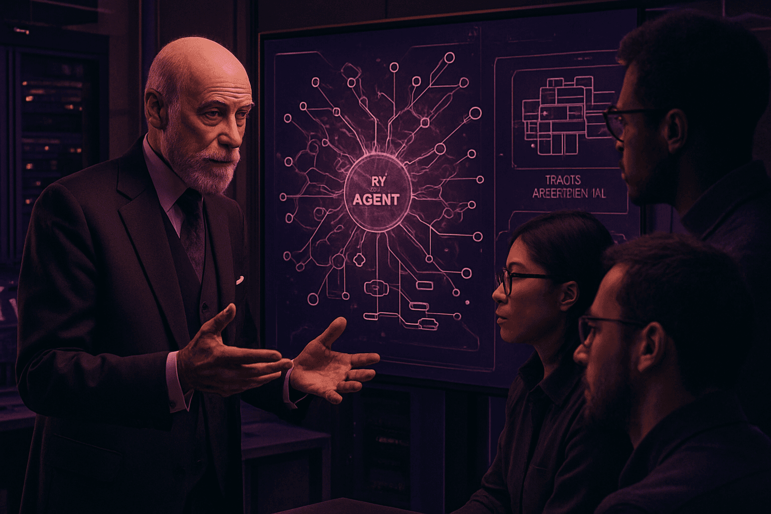 Brief IA : Vint Cerf et le futur des agents d'IA autonomes sur Internet