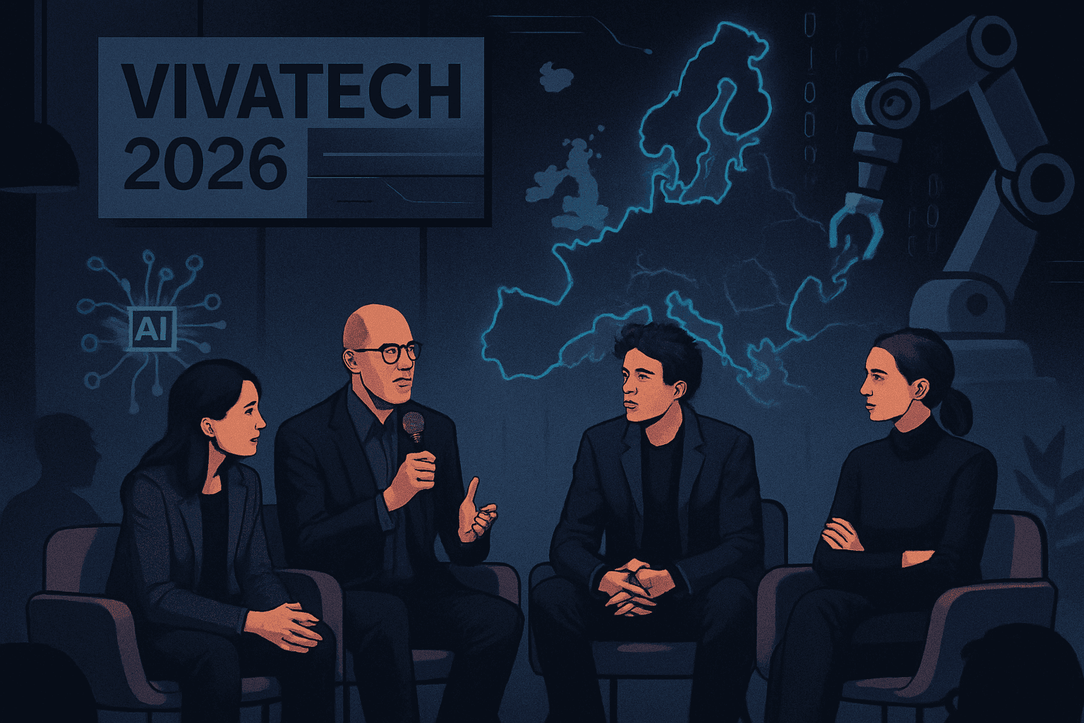 Brief IA : VivaTech 2026 : L'Europe redéfinit sa stratégie IA