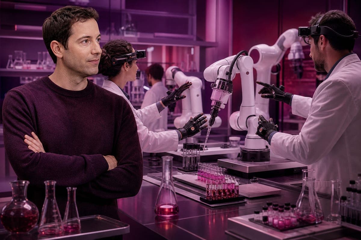 Brief IA : Warp Sciences veut rapatrier la synthèse chimique avec des robots
