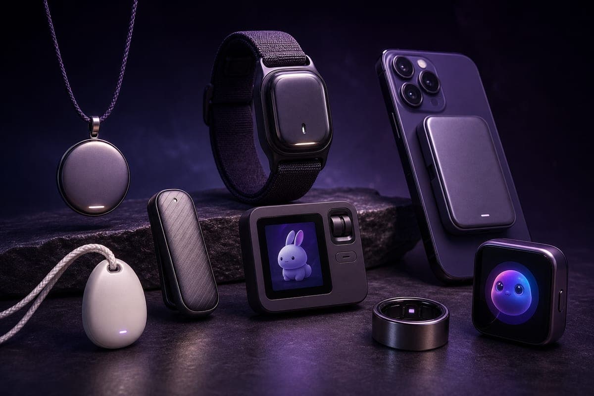 Brief IA : Wearables IA : prix, fonctions et lancements de Bee à Rabbit
