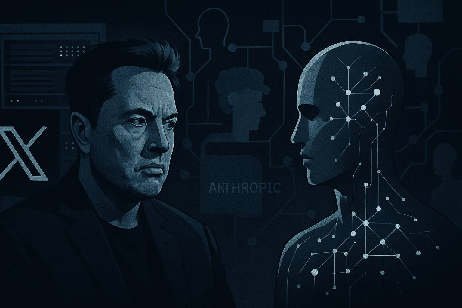 Brief IA : xAI d'Elon Musk : formation controversée sur les données de Claude