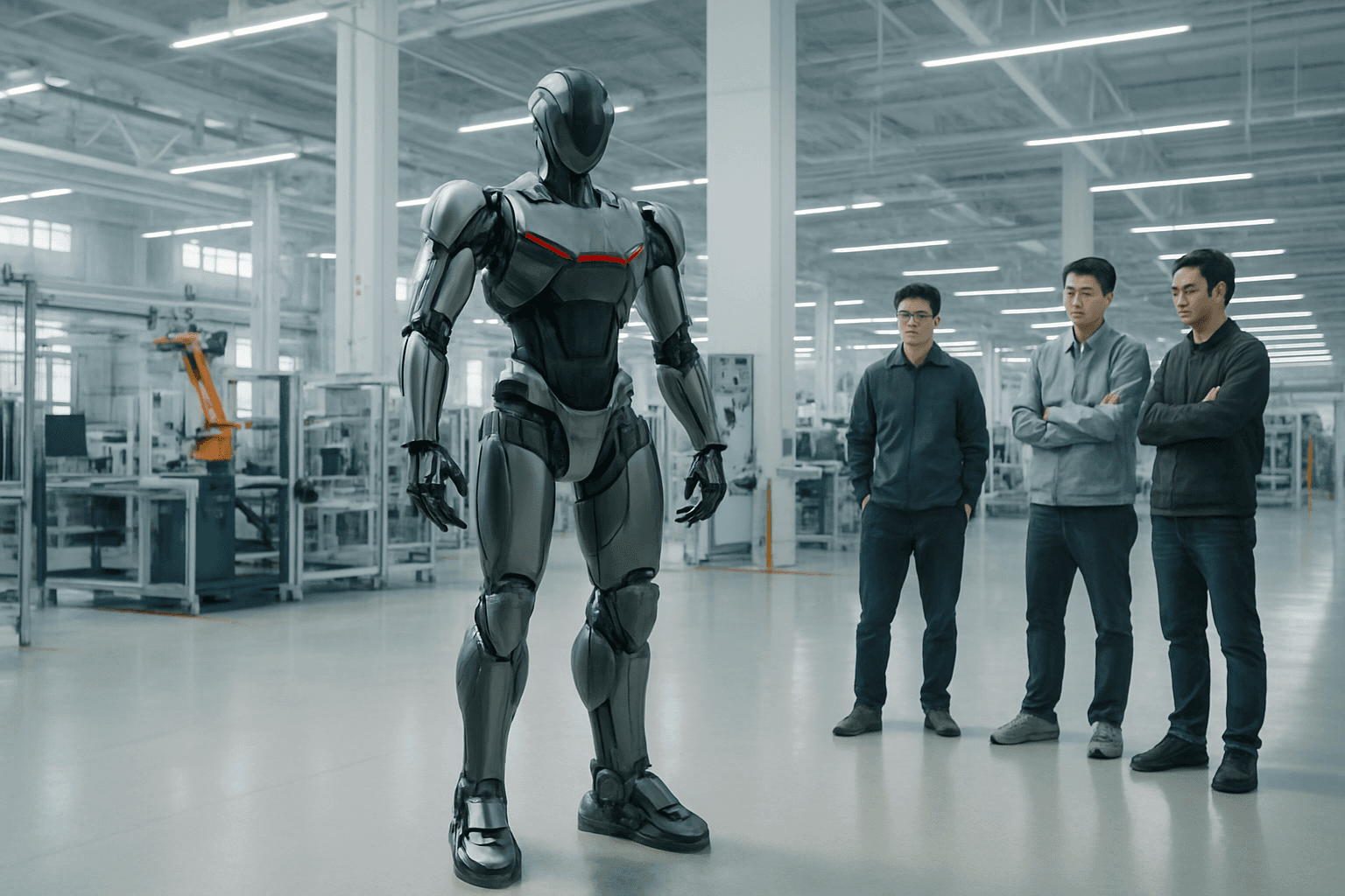 Brief IA : XPENG lève plus de 900 M$ pour industrialiser IRON