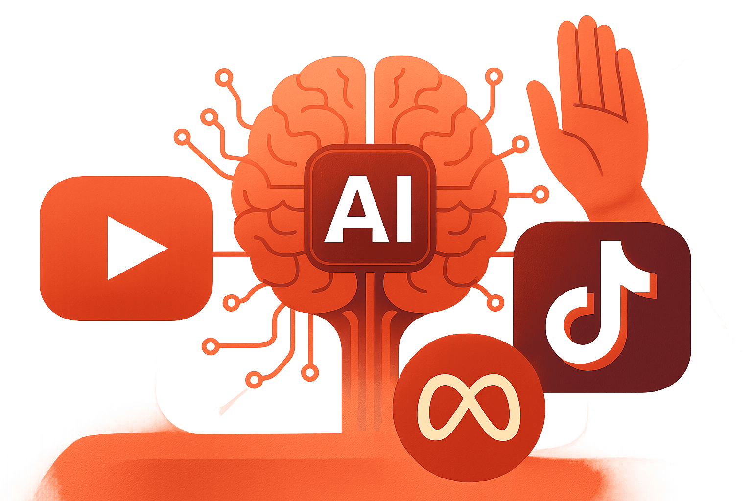 Brief IA : YouTube, TikTok : les règles se durcissent pour l'IA