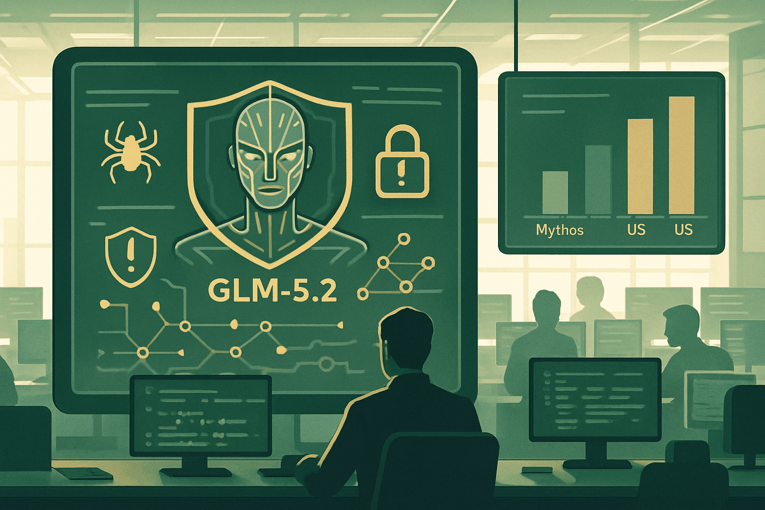 Brief IA : Z.ai de Chine défie Mythos en cybersécurité avec GLM-5.2