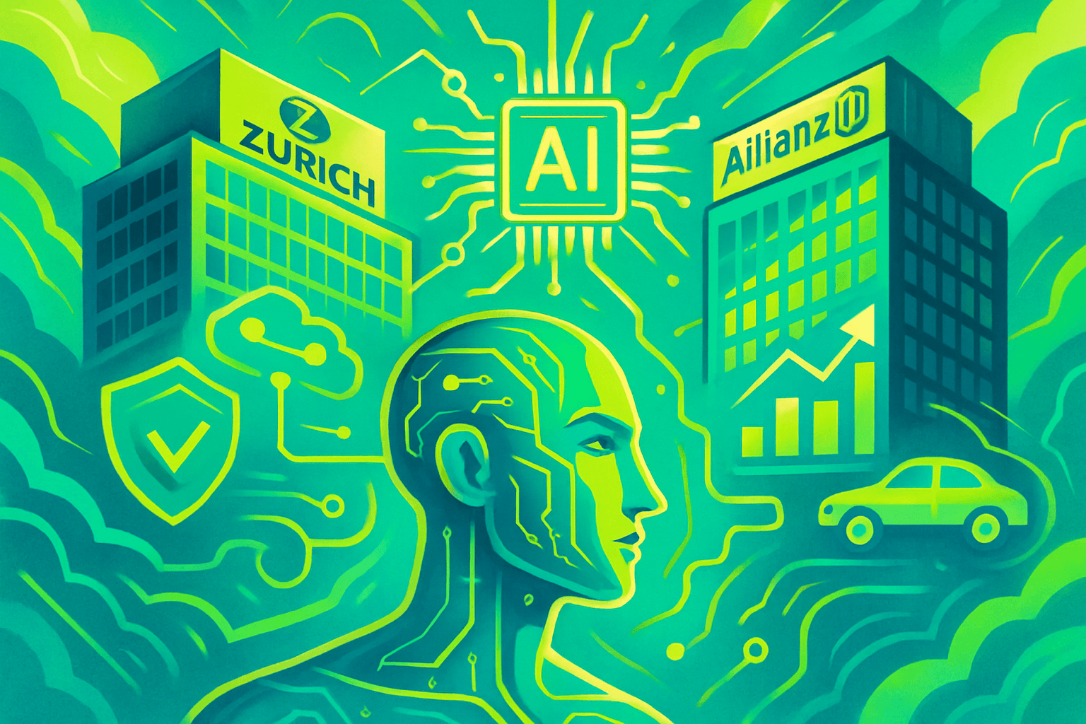 Brief IA : Zurich et Allianz : l'IA révolutionne l'assurance